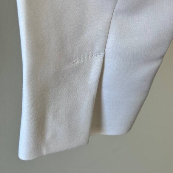 BANANA REPUBLIC Women’s Classy Cream Stretchy Blazer Jacket - Size 4P - Picture 6 of 7